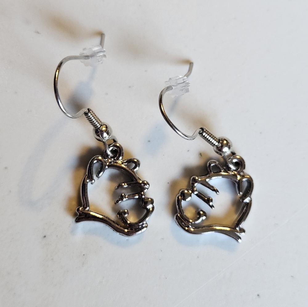 Winnie the pooh dangle earrings